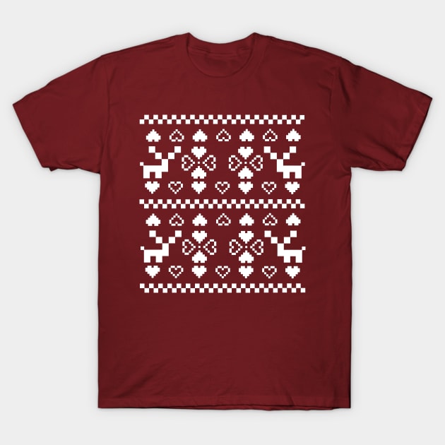 Ugly christmas reindeer T-Shirt by spontania